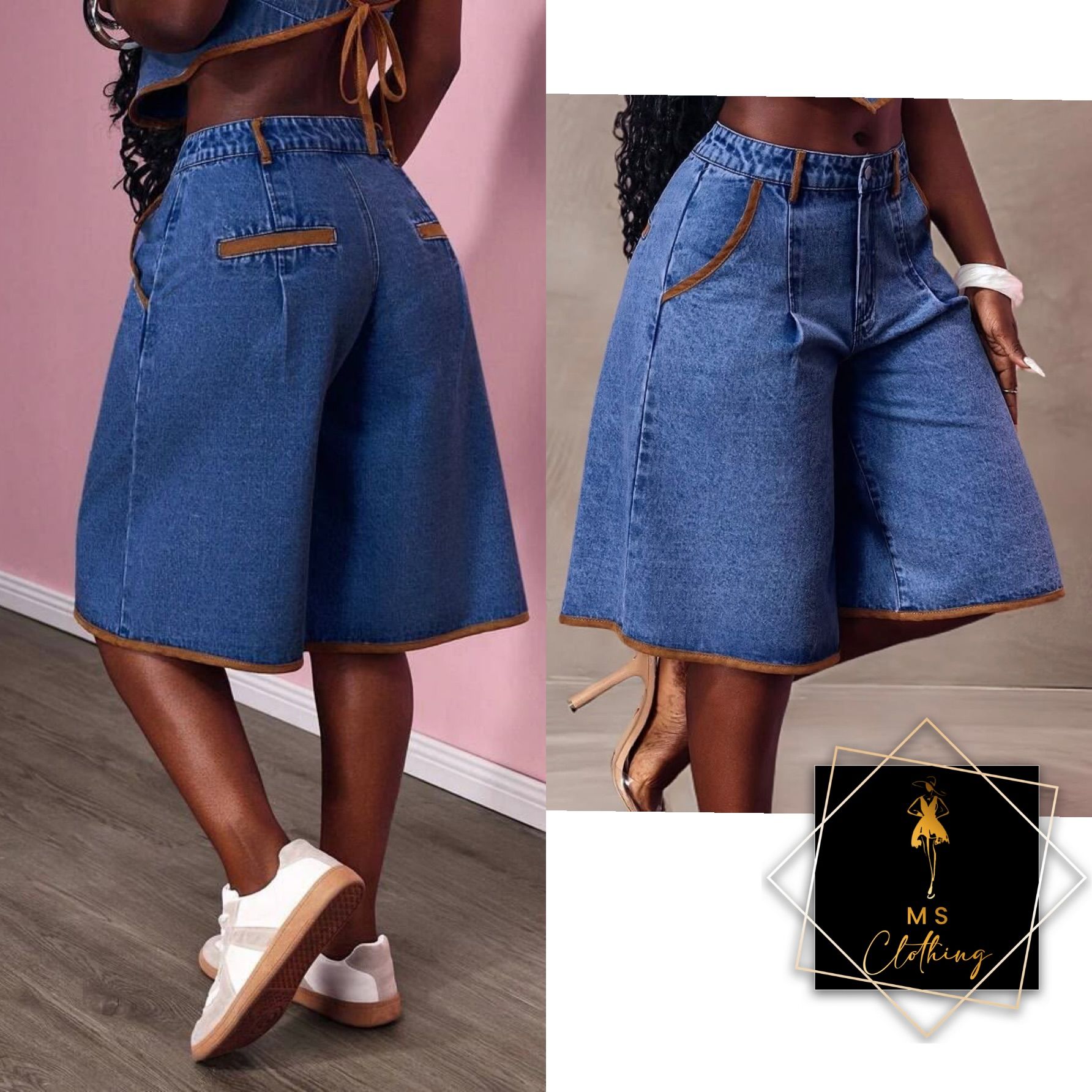 Short en Jeans de taille 27 à 34